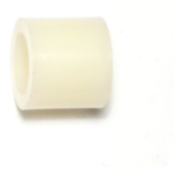 Midwest Fastener Round Spacer, Nylon, 1/2 in Overall Lg, 3/8 in Inside Dia 65822